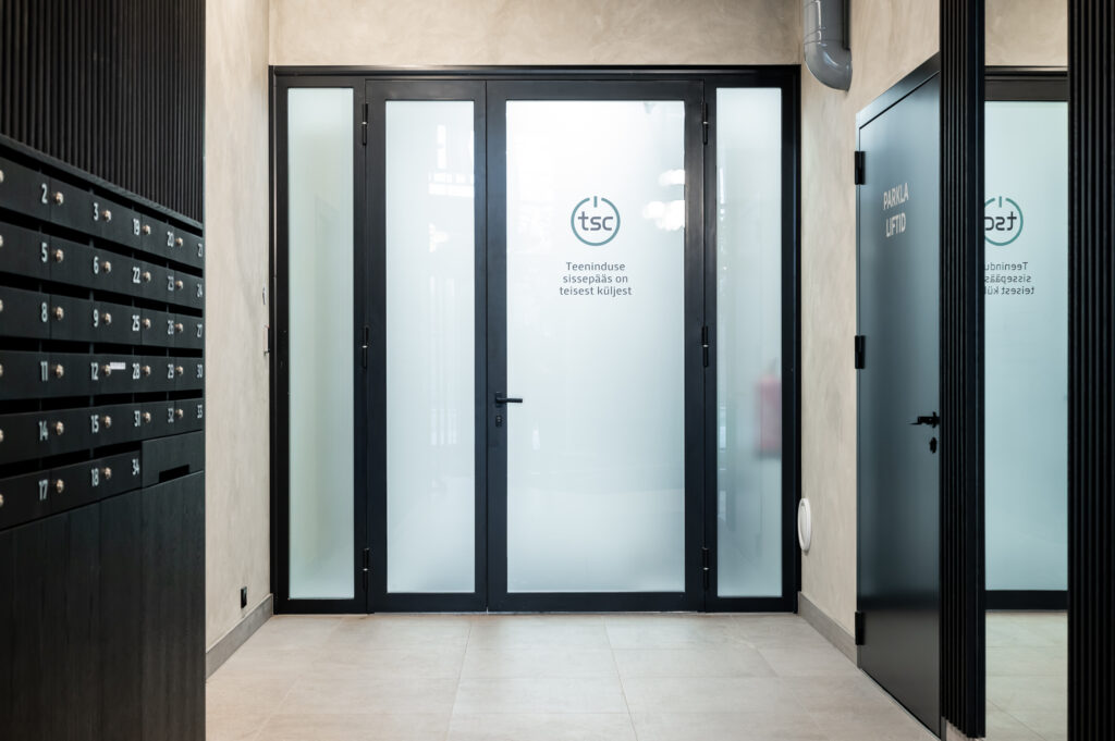 Door connects, wall separates