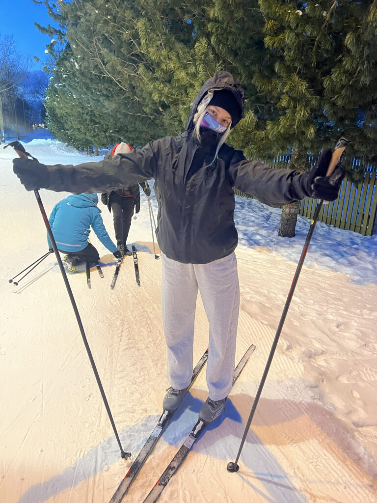 tammeri meeskond suusatamas