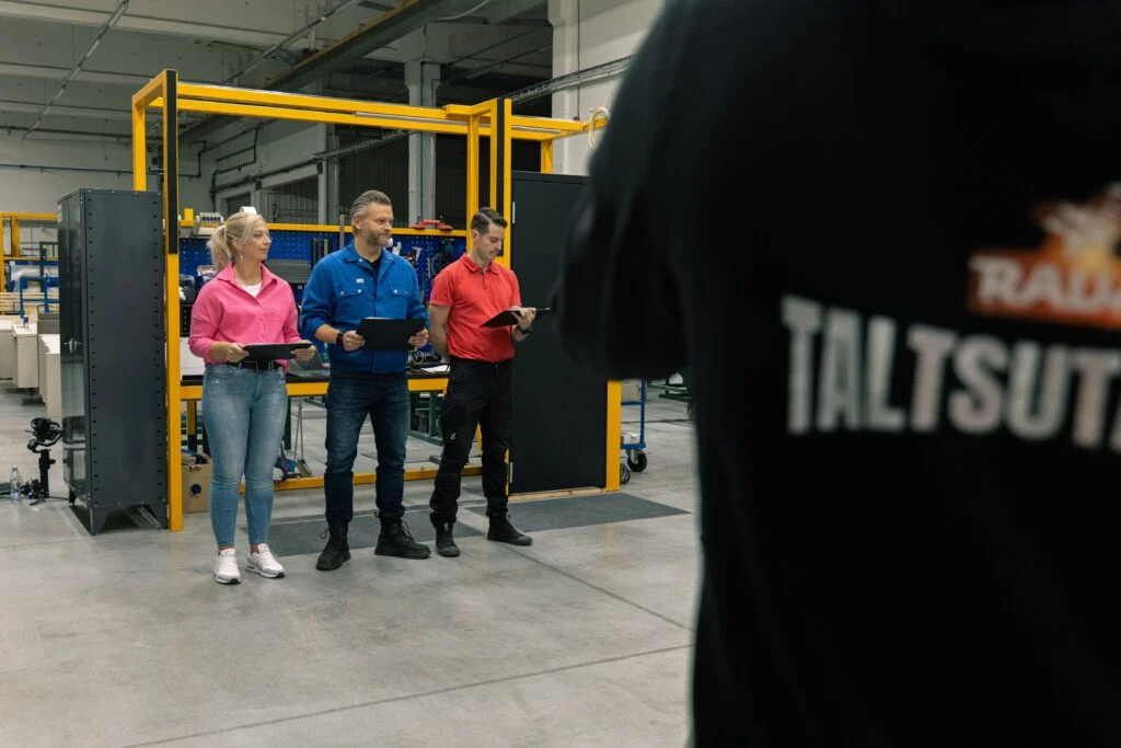 Rauataltsutajate saates Tammeri töötajad