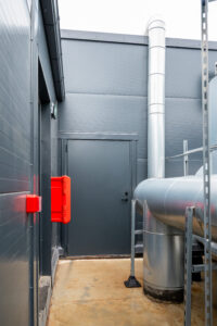 Tammer door for Apollo Cinema in Keila Centre