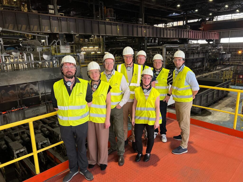 Tammer visiting ArcelorMittal