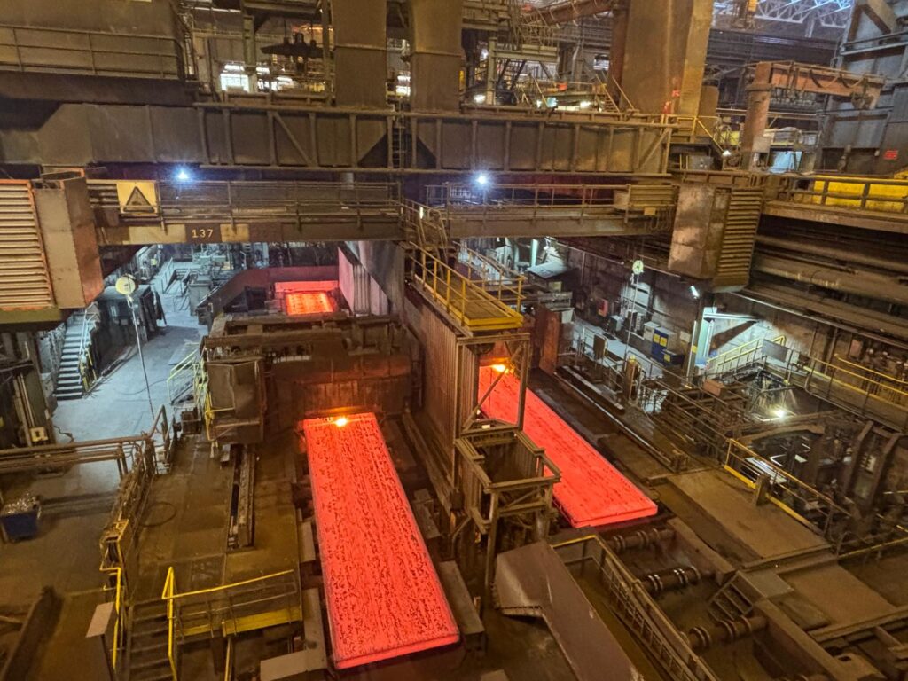 Tammer visiting ArcelorMittal