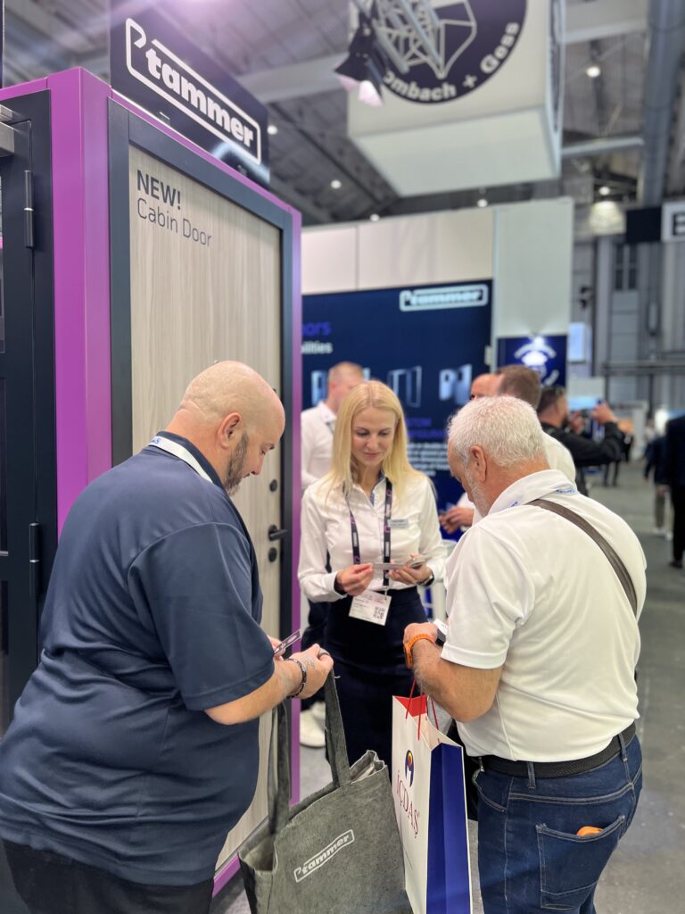 Tammer team at SMM Hamburg